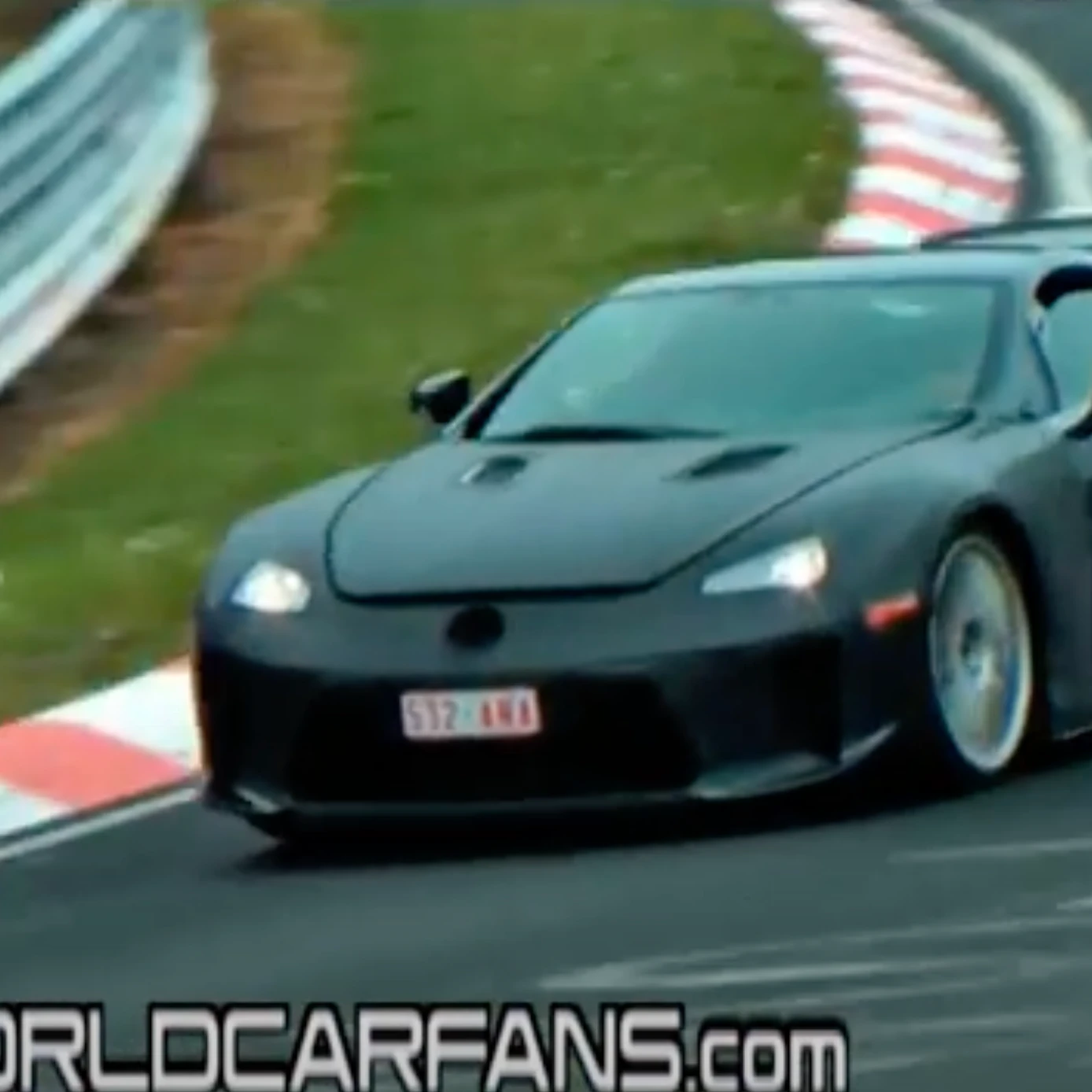 Watch the Lexus LFA Tear Up the Nürburgring, Before It Became a Legend