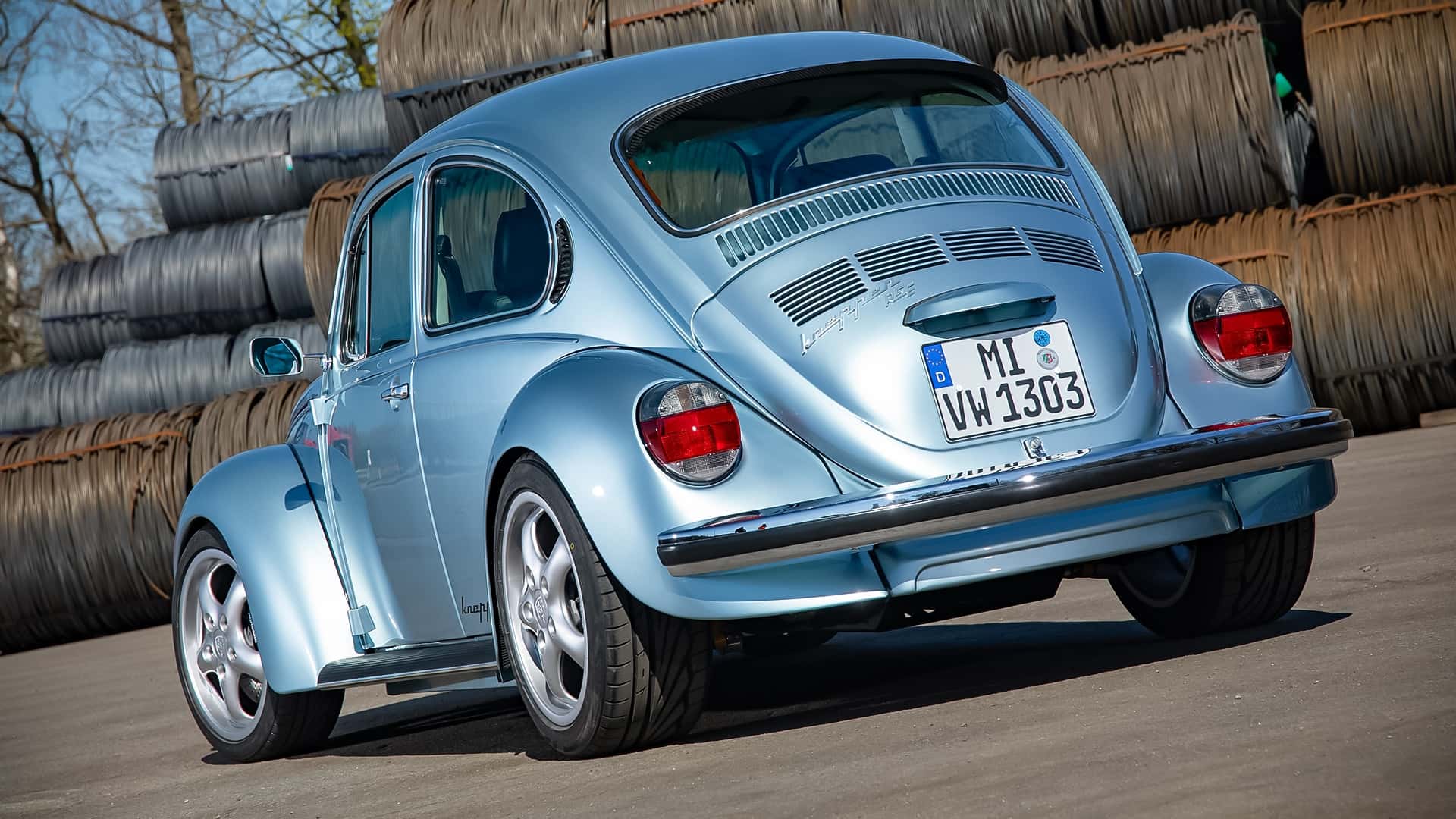 Knepper 1303 RS-E Heckansicht