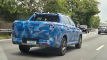 Flagra: picape da BYD rival da Toro já roda em versão final 