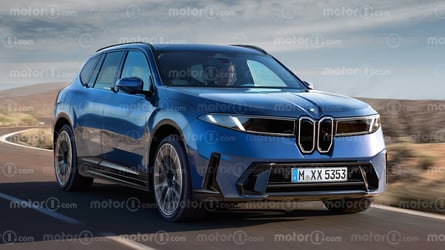 BMW X5 (2026), das Rendering von Motor1.com