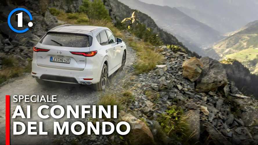 Mazda CX-5 e CX-60 sulla strada più estrema del mondo