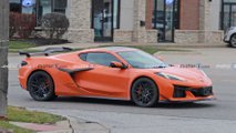 2023 Chevrolet Corvette Z06 RHD Casus Fotoğrafları