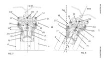 Piaggio Non-Tilting Front Fairing Patent Design - Figures 7 and 8