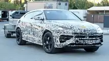 Lamborghini Urus ibrida plug-in, le nuove foto spia