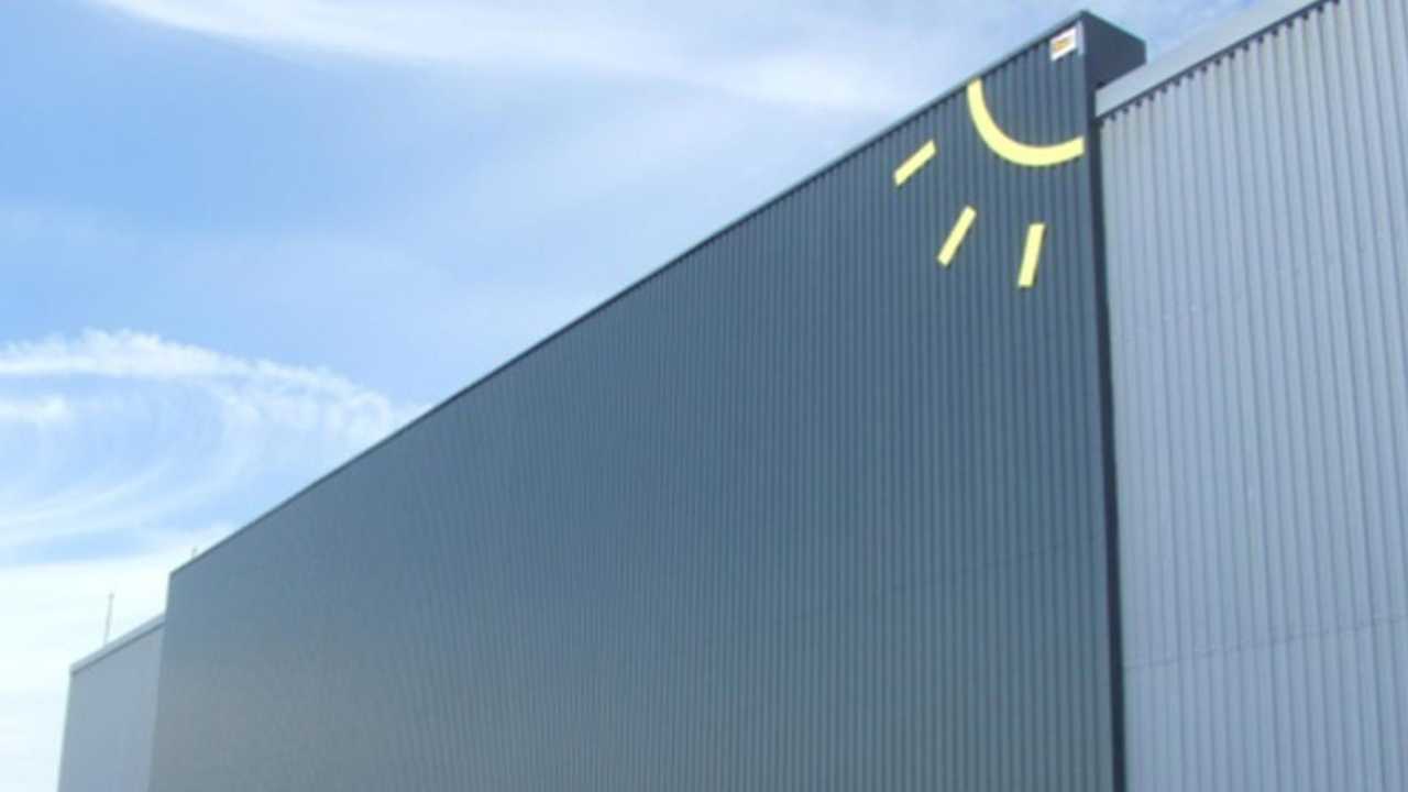 Il SolarWall della fabbrica Toyota di Valenciennes
