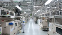 La fabbrica di motori Mazda di Chonburi
