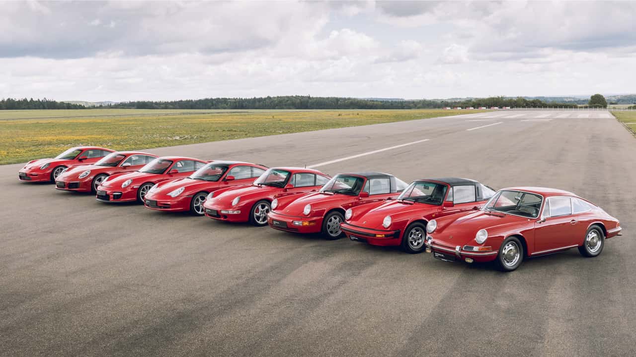 Porsche generations