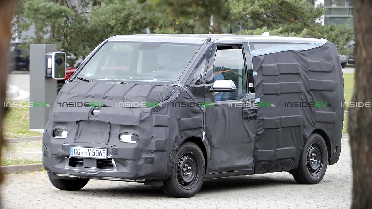 Kia PV5 (2025) Erlkönigfotos