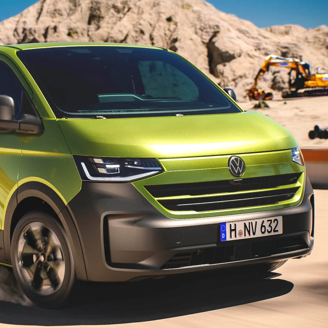 vw t6 new transporter van