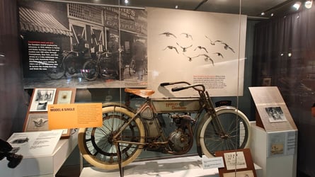 Inside The Harley-Davidson Motorcycle Museum