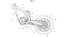 The frame depicted in the patent looks just like that of the RM-Z.