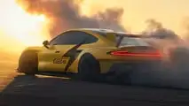 SU7 Rear Drift Smoke