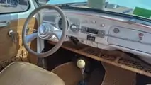 Volkswagen Beetle electric conversion interior