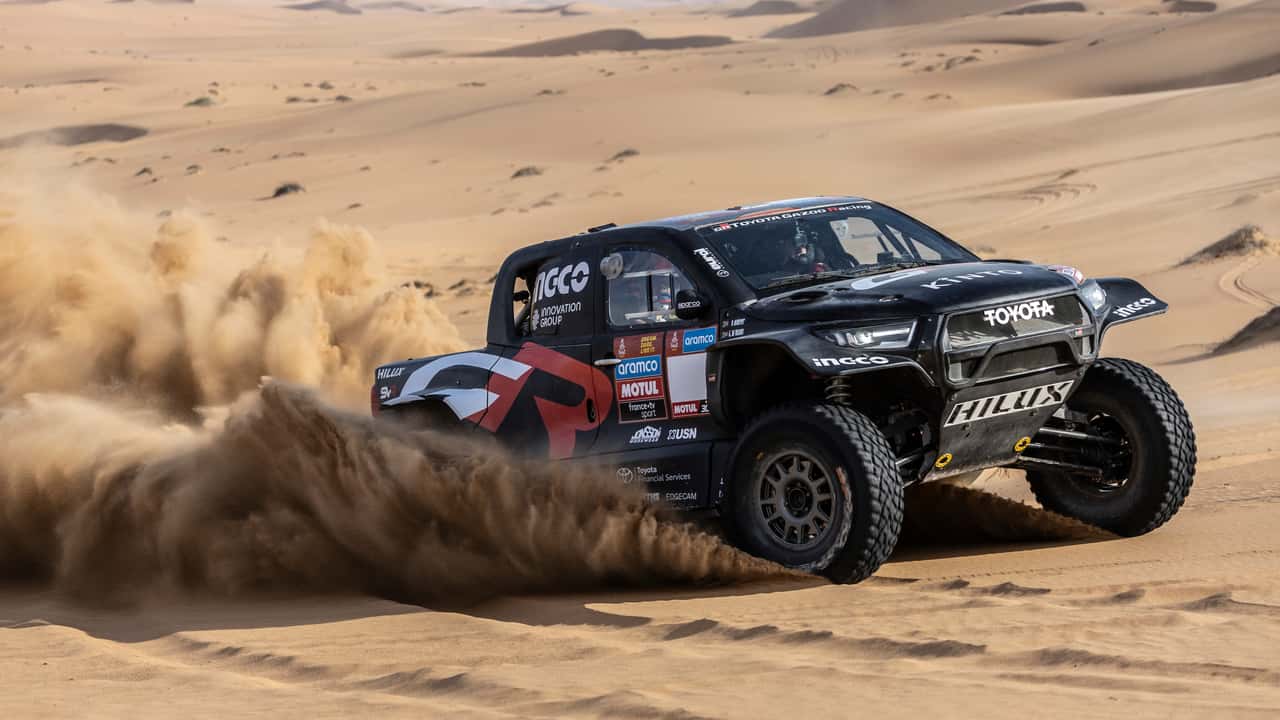 Toyota GR DKR Hilux EVO T1U