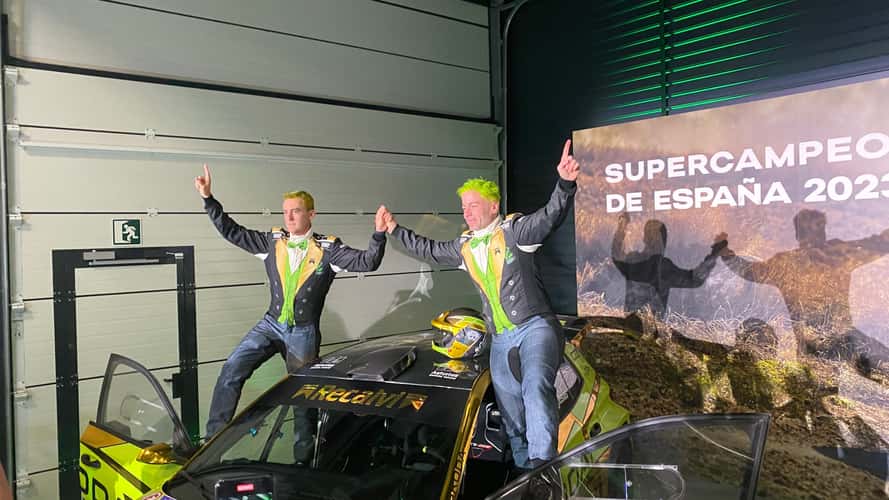 Skoda celebra en el Jarama el Supercampeonato de Rallyes de 2023