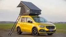 Vansports Mercedes Citan mit Dachzelt