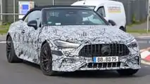 Foto spia Mercedes-AMG CLE 53 Convertible