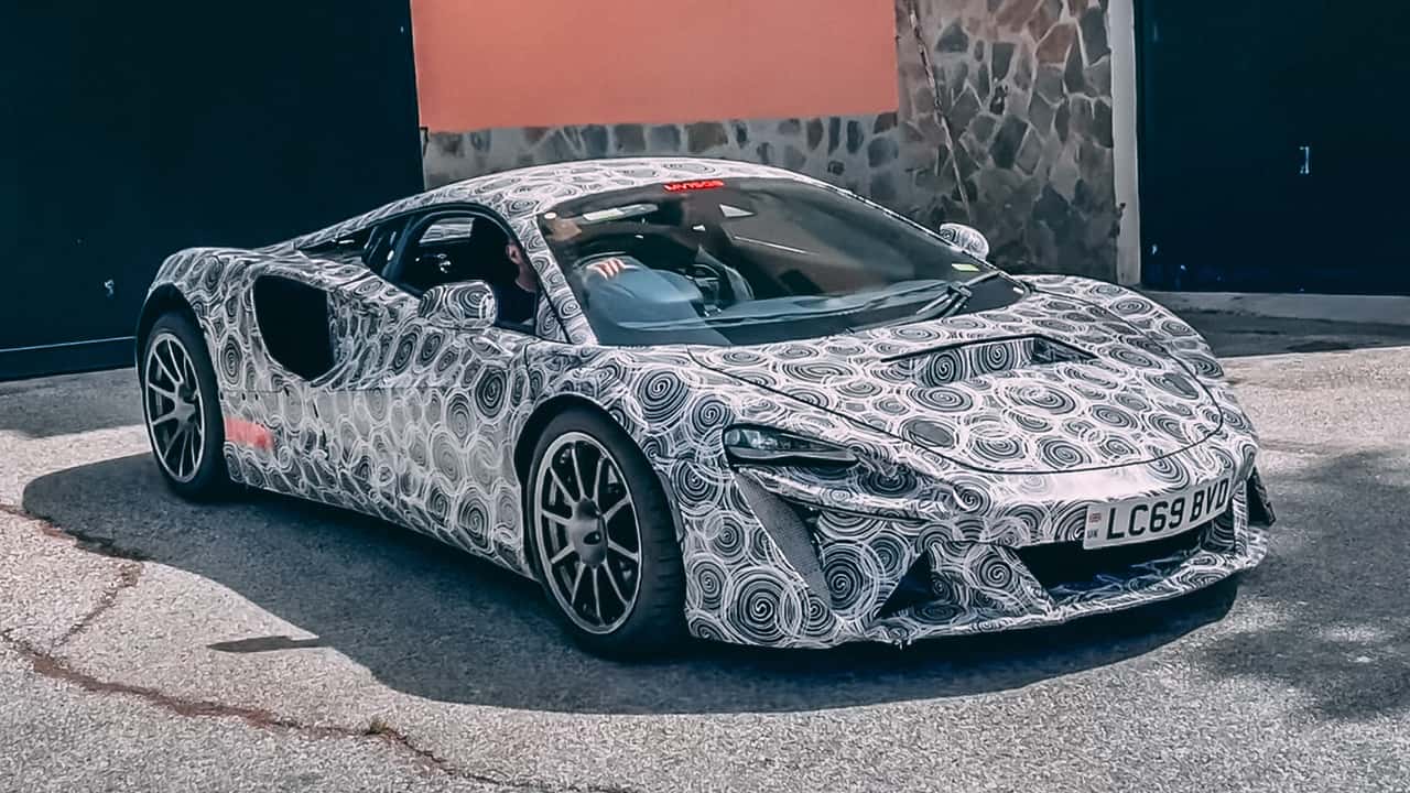 McLaren Artura Longtail Spy Video