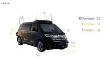Volkswagen ID. Buzz AD autonomous vehicle