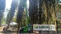 Merlo a FUTA-Expo 2025 con soluzioni forestali e municipali