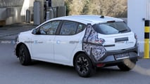 Dacia Sandero Facelift (2026) als Erlkönig