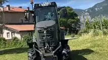 Fendt e100 Vario: Giuli atTonello prova il trattore elettrico da vigneto