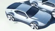 Skizze des Volkswagen Sportwagens 2017