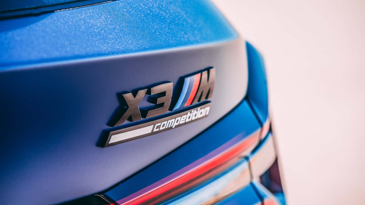 BMW X3 M Competition Badge