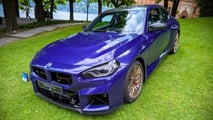La BMW M2 CS (2025) vista dal vivo