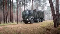 Mercedes-Benz Arocs 6x6 in Flecktarn