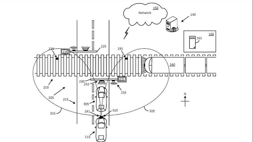 Ford patents train-detecting system for making railroad crossings safer