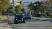 Zoox-Robotaxi auf öffentlichen Straßen