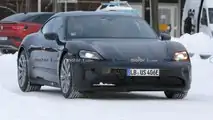2024 Porsche Taycan facelift spy photo
