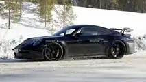 صورة تجسس لسيارة بورش 911 GT3