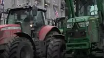 Proteste trattori Londra