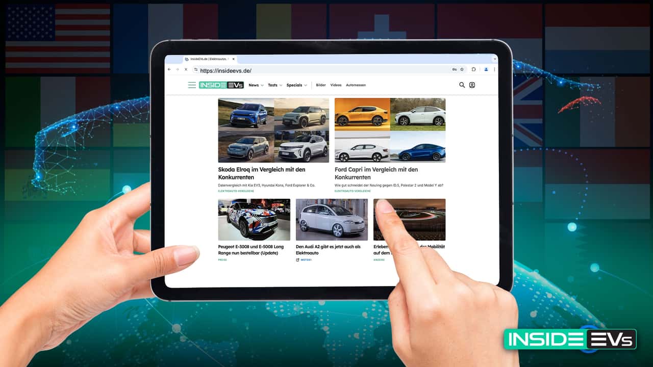 InsideEVs - Neues Webseiten-Design 2024