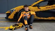 Lego McLaren P1 grandeur nature à Silverstone