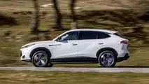 MG HS 2025, primera prueba