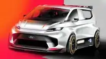 Super van elétrica Ford