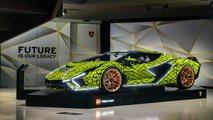 Lamborghini Sian de Lego a escala real