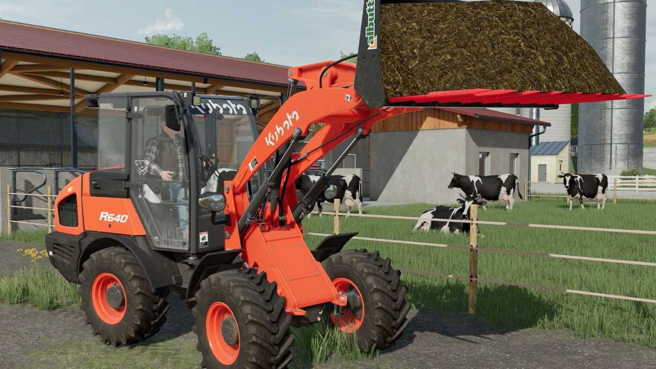 Kubota in Farm Simulator