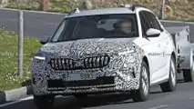 Skoda Kamiq  restyling, foto spia