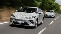 2023 MG MG4 Electric prototype driving shots