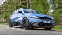 Hyundai Ioniq 5 N, the Motor1.com render