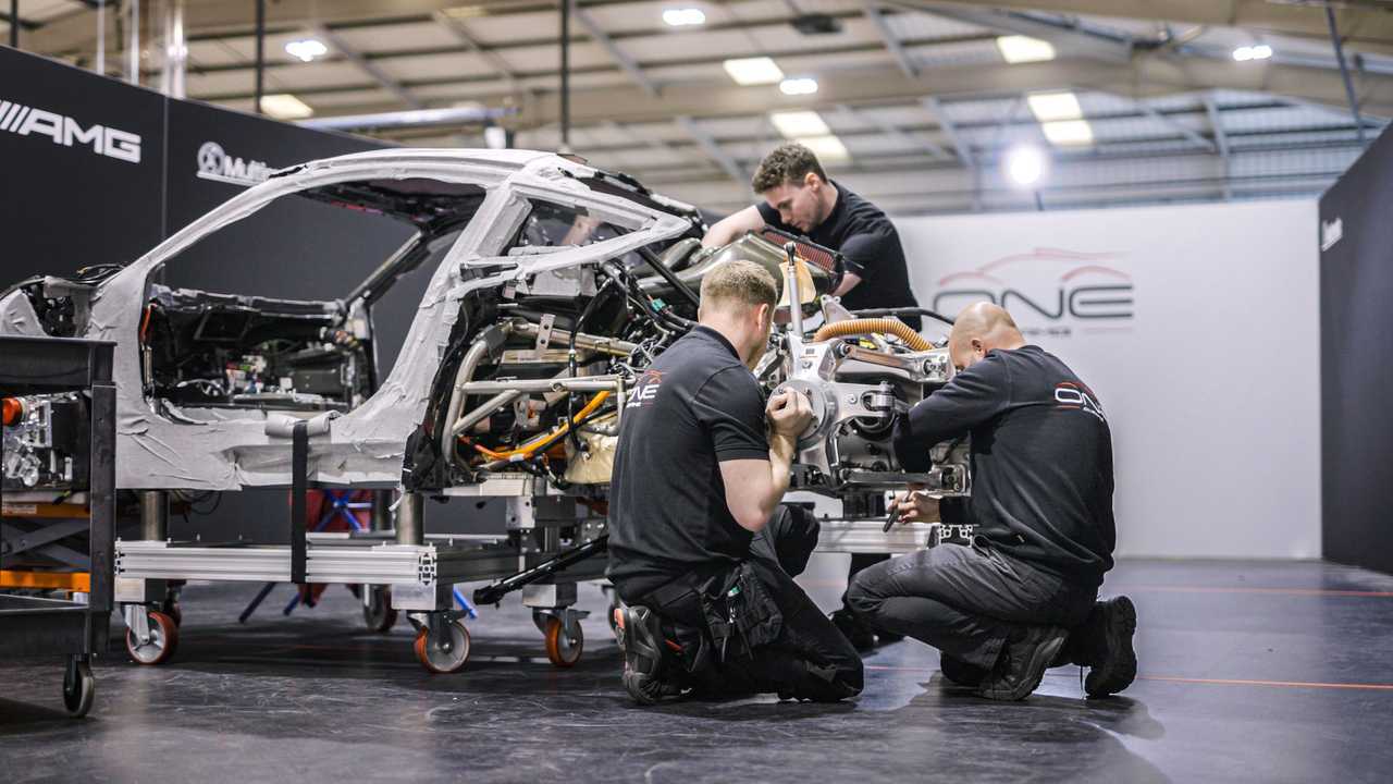 Production Mercedes-AMG One