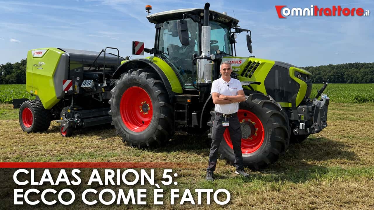 CLAAS ARION 5 CMATIC: la nuova serie fino a 180 CV