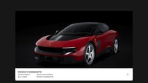 Il configuratore della Ferrari Luce