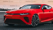 2028 Chevrolet Camaro Rendering By Motor1