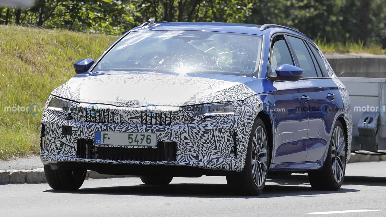 Skoda Octavia Facelift (2026) Erlkönig