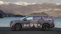 Skoda Peaq (getarnt) bei Prototypentests